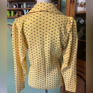 St. John’s yellow 80s/90s blazer